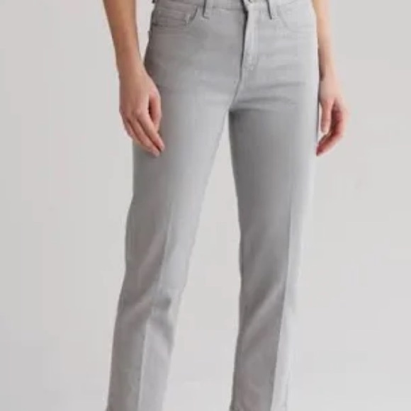 Women’s theory gray jeans size 6 straight leg - Picture 2 of 7